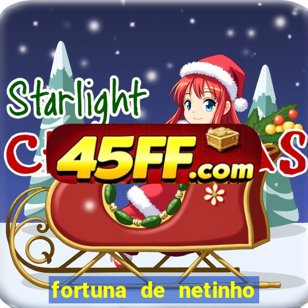 fortuna de netinho de paula